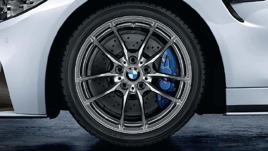 Комплект колес с зимними шинами BMW V-Spoke 640M. Зимние колеса, шины BMW V-Spoke 640M.